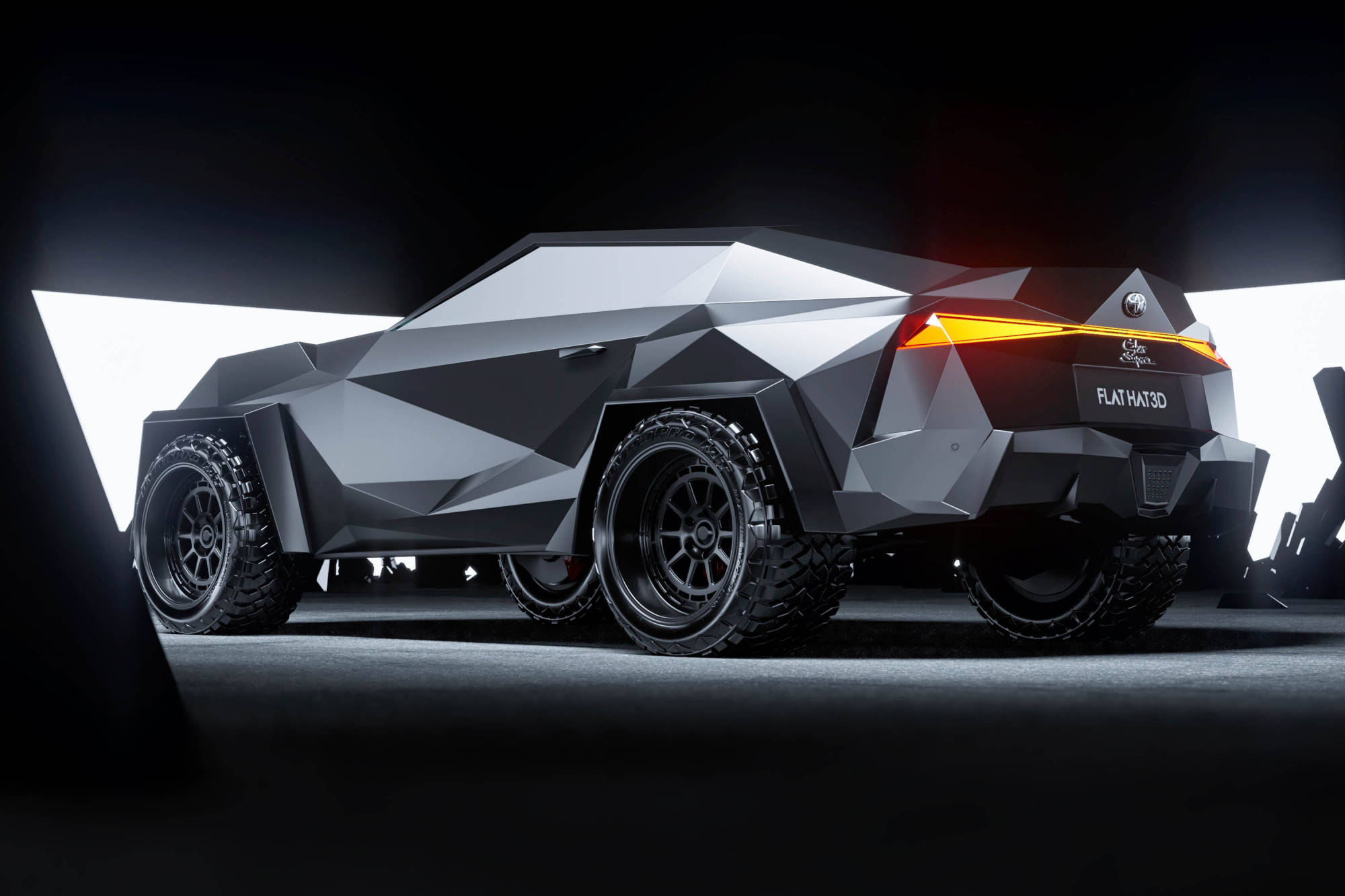 丰田supra概念车渲染图,灵感来自世界上最昂贵的suv:卡尔曼·金