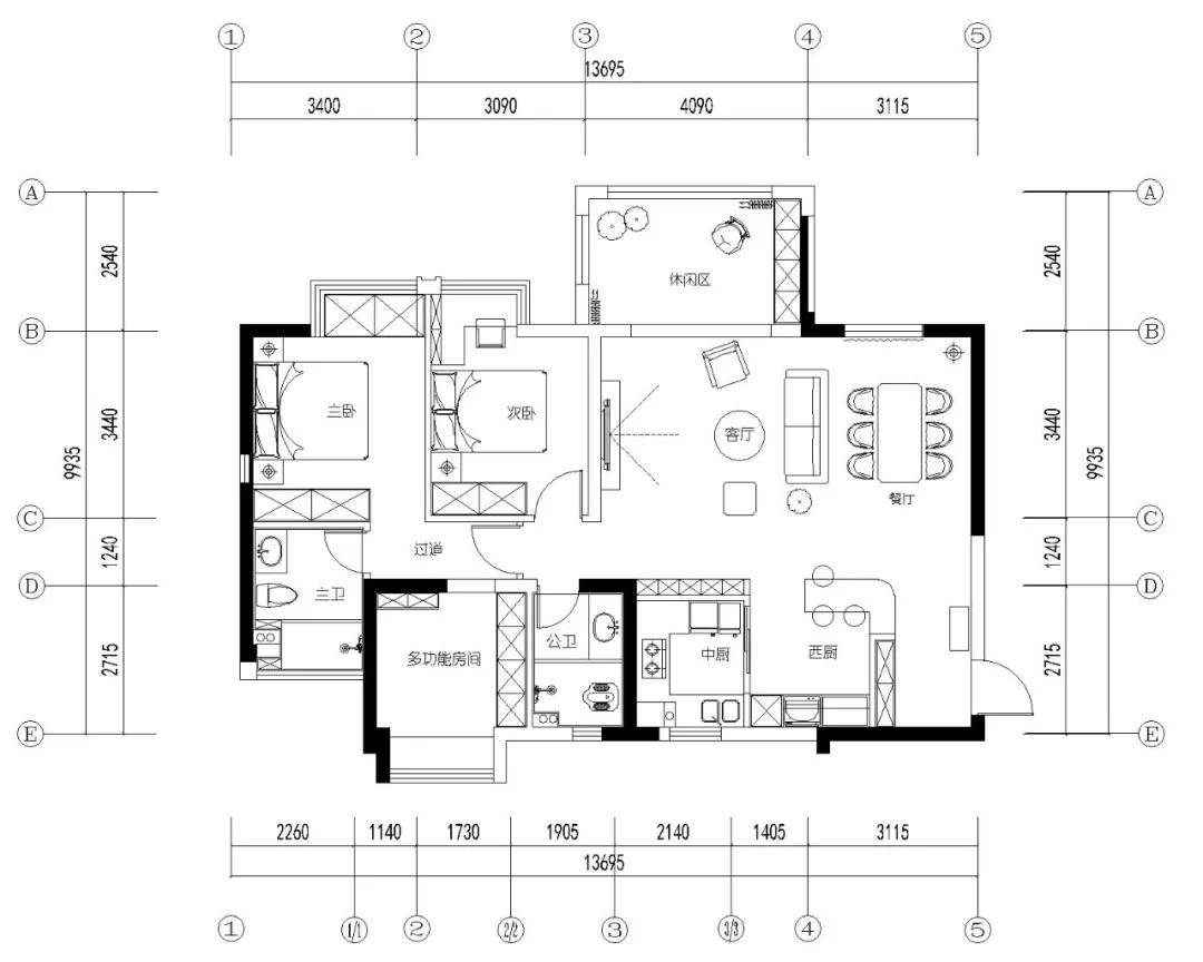 118㎡平層婚房,如何打造滿屋的浪漫?給自己一個無遺憾的人生