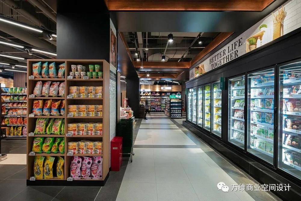 万维精品超市设计新作华润万家city首店开业