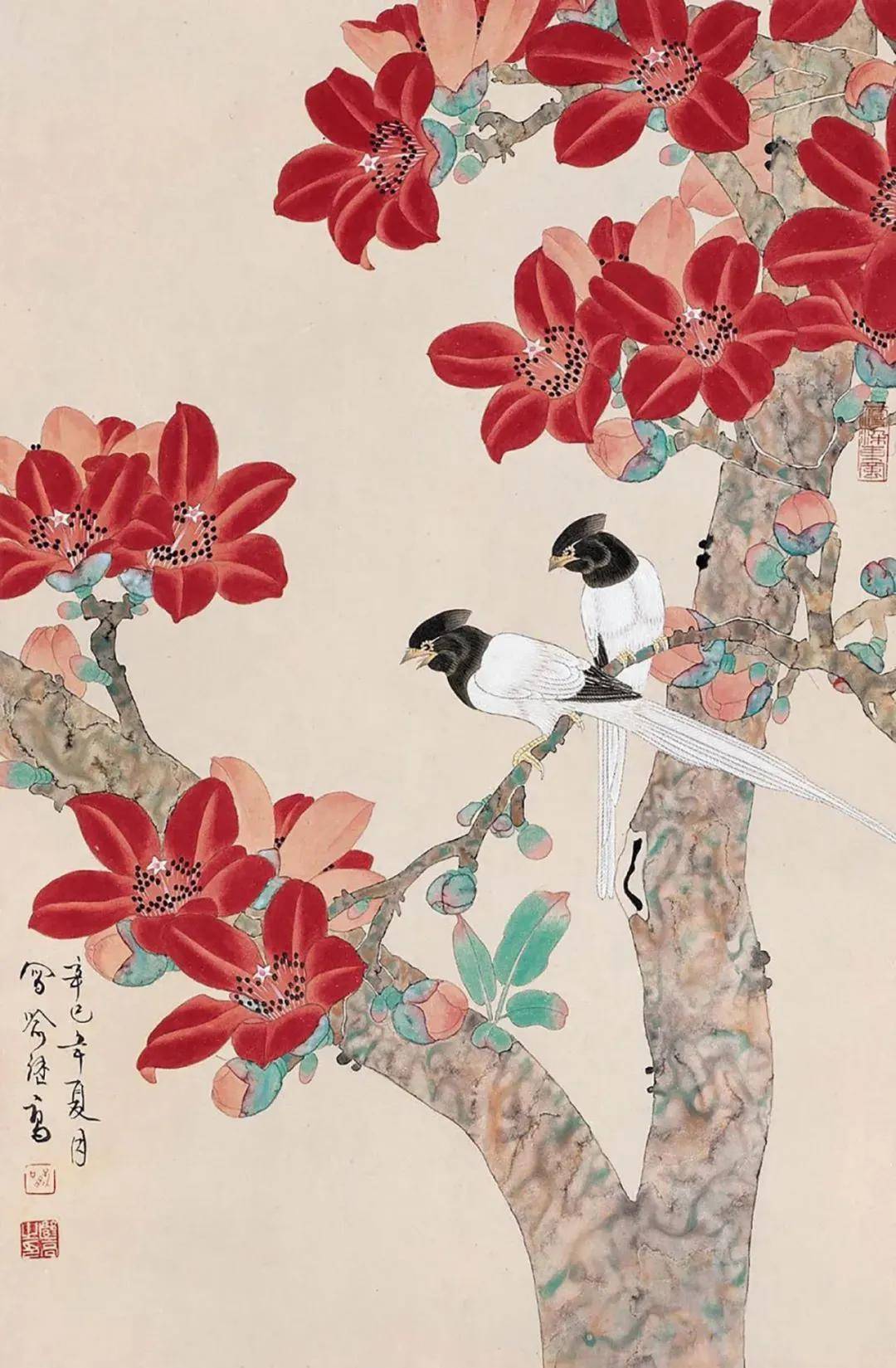 砚边谈艺喻继高67驰骋在工笔重彩画花鸟世界的大师