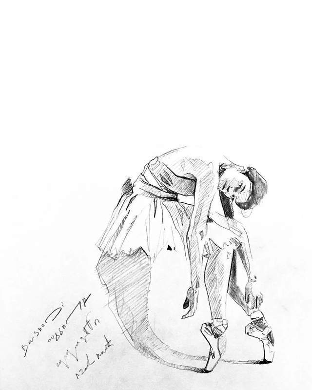 建议收藏校尉美术带您欣赏充满动感的人体素描