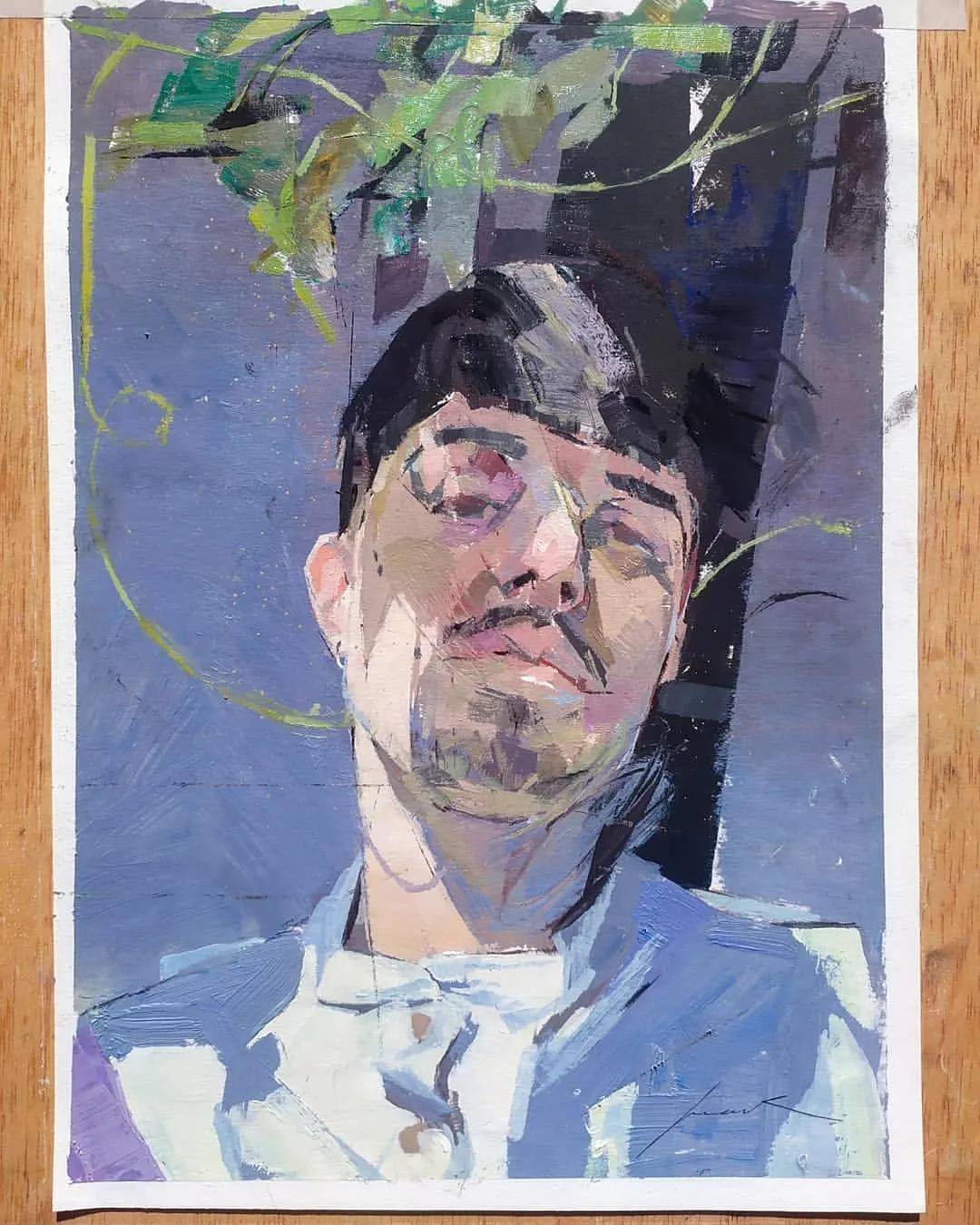 校尉美术带您欣赏多种多样的色彩色块绘画作品