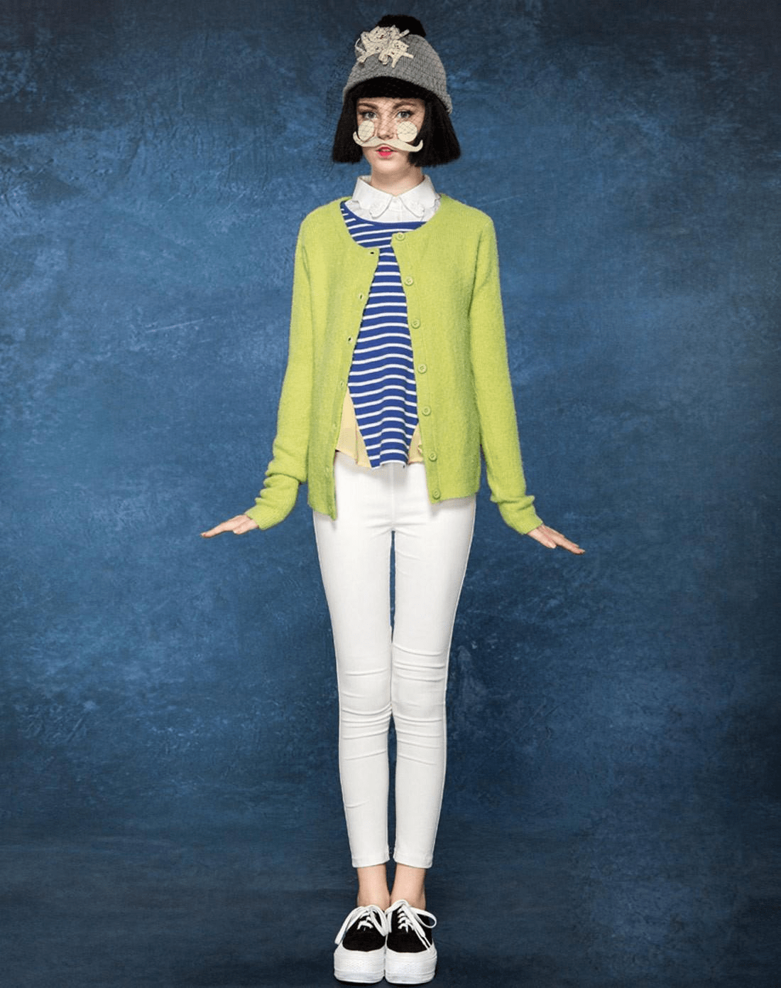 67这驾驭力绝了!章子怡穿"芥末绿"长裙华丽复古,女神范满分_颜色