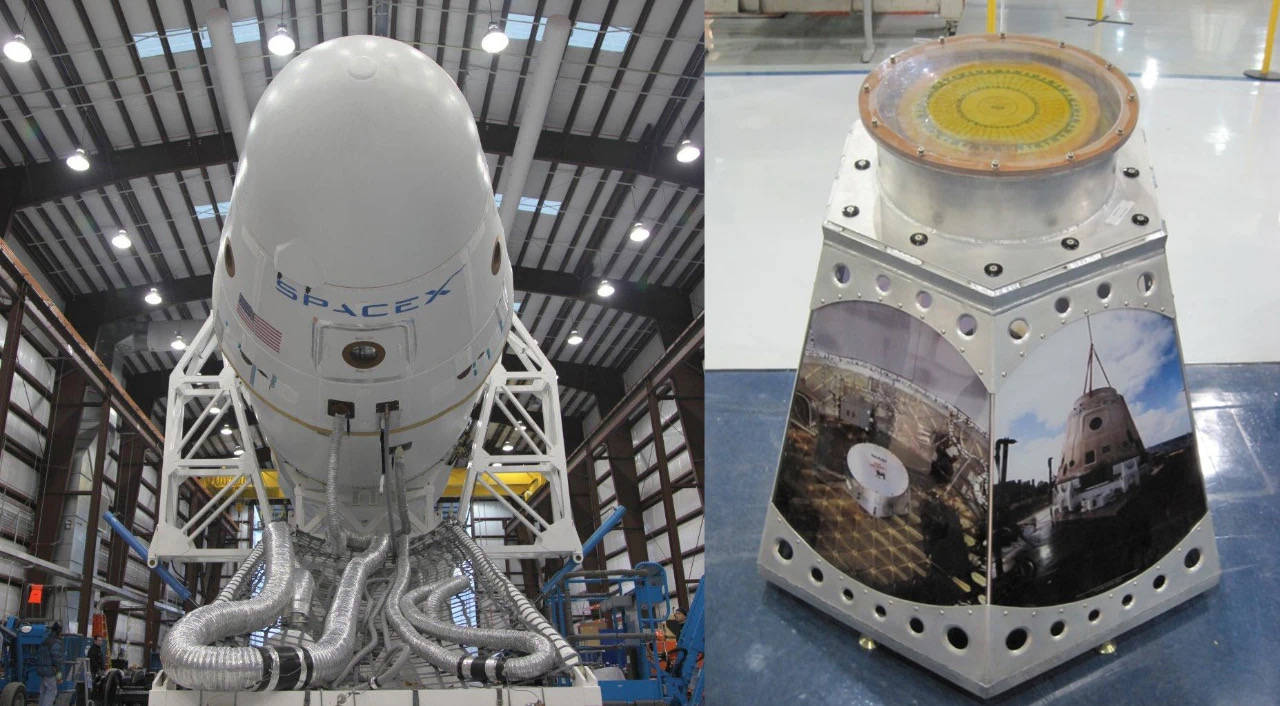 2017年,spacex实现了一级火箭的重复使用,并成功回收了火箭整流罩.