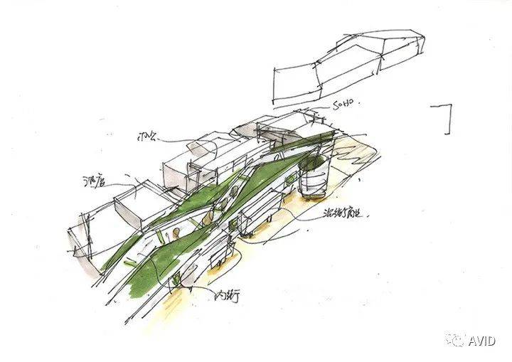 手绘是建筑设计中的灵魂avid这么多年的经典展现_草图