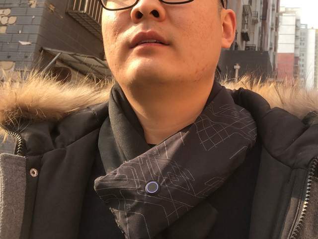 用户|抵御寒冬 打工仔必备FOOXMET风谜温控发热围巾