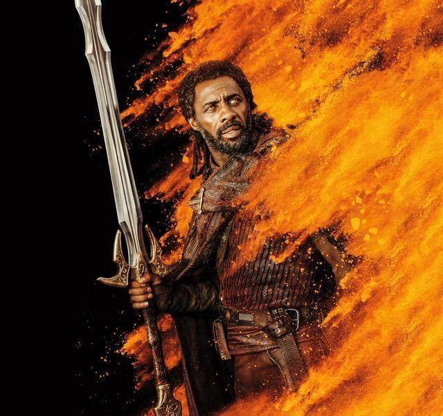 漫威电影雷神三:身高百米的火焰巨人,手持黎明之剑,绿巨人都不是对手