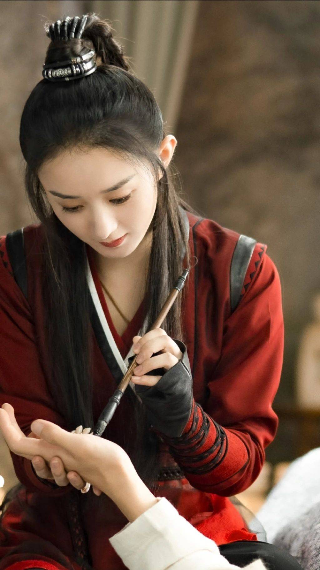 赵丽颖壁纸初见是惊鸿一瞥怦然心动是你