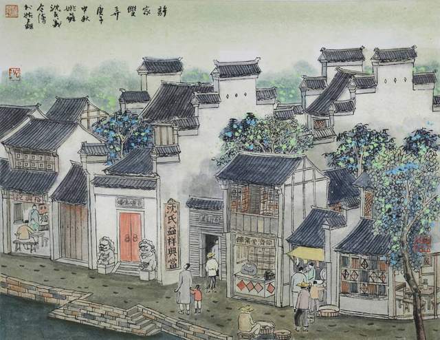 淞南凝秀,素有“银张浦金不换”之美誉 昆山张浦八景_灵山