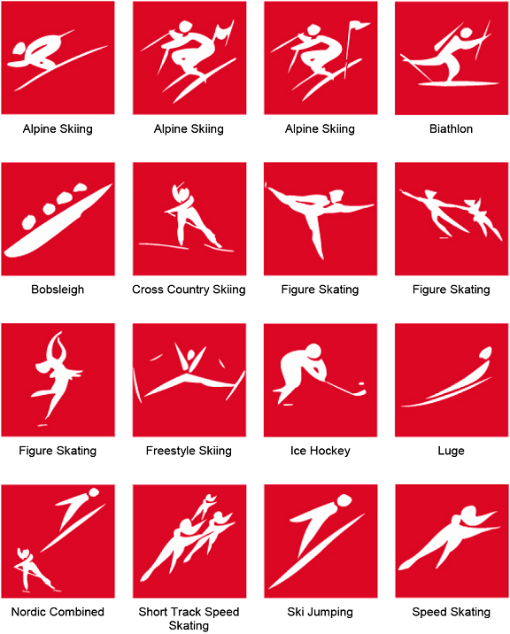 2022奥运项目图标图片