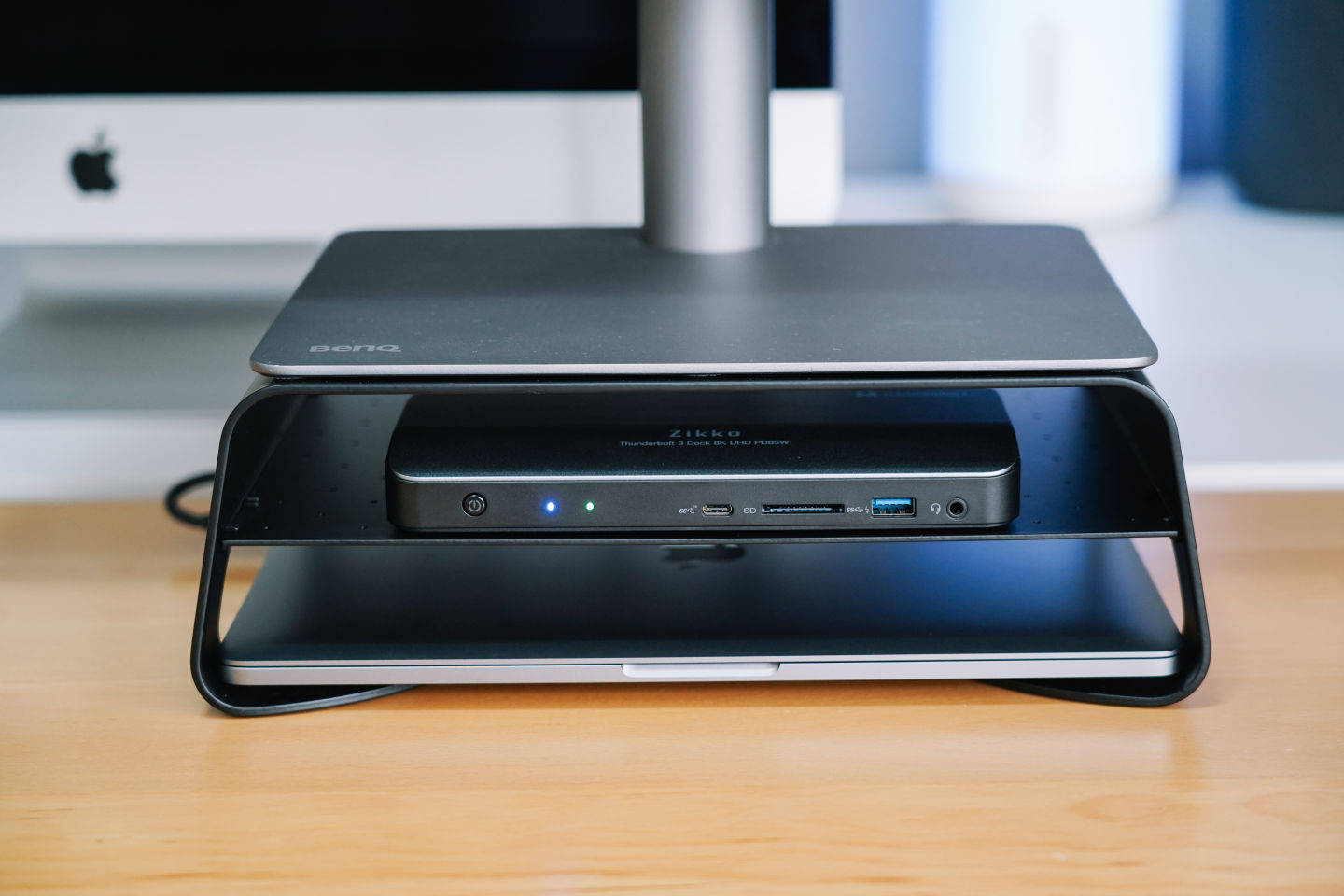 完美解决m1macbook接口不足的扩展难题聊聊zikko即刻雷电3扩展坞