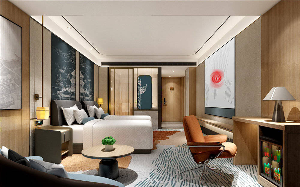 郑州胜高国际精品酒店装修设计公司案例效果图