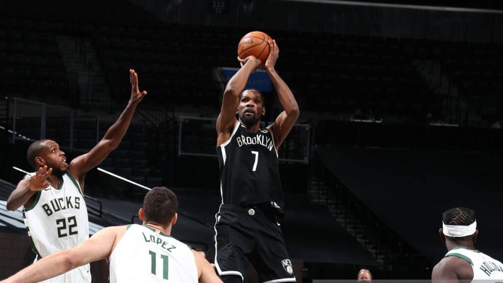 原创球探解读篮网三巨头杜兰特牺牲球权关键球哈登或是第三选择