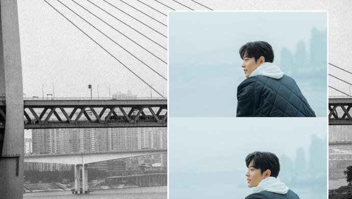 工作室宣传奇妙之城发肖战重庆打卡大片粉丝p照片太有才