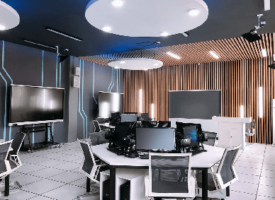 东北大学南湖校区vr实验室慧科集团与东北大学从 2017 年起就已经开展