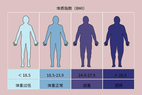 男性152-188cm标准体重对照表，越接近标准越好，看看你达标吗
