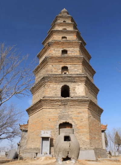 “荥阳第一塔”：河南千尺塔的建筑故事