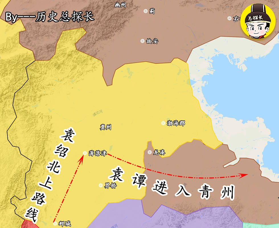 解析东汉战争:河北战场大混战!袁绍对峙公孙瓒,黑山贼奇袭后方