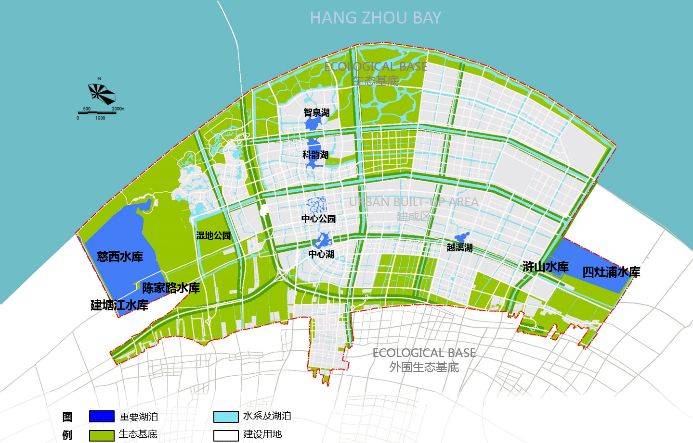 杭州湾新区区域图图片