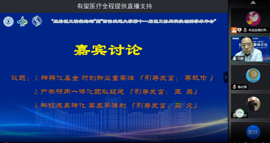 协同|丝路医工精英论坛暨西安交大第十一届医工协同科技创新学术年会成功举办