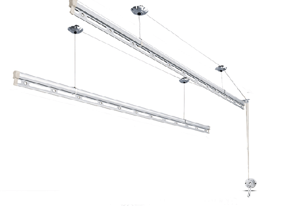 精密不锈钢管件在卫浴行业的应用----晾衣架