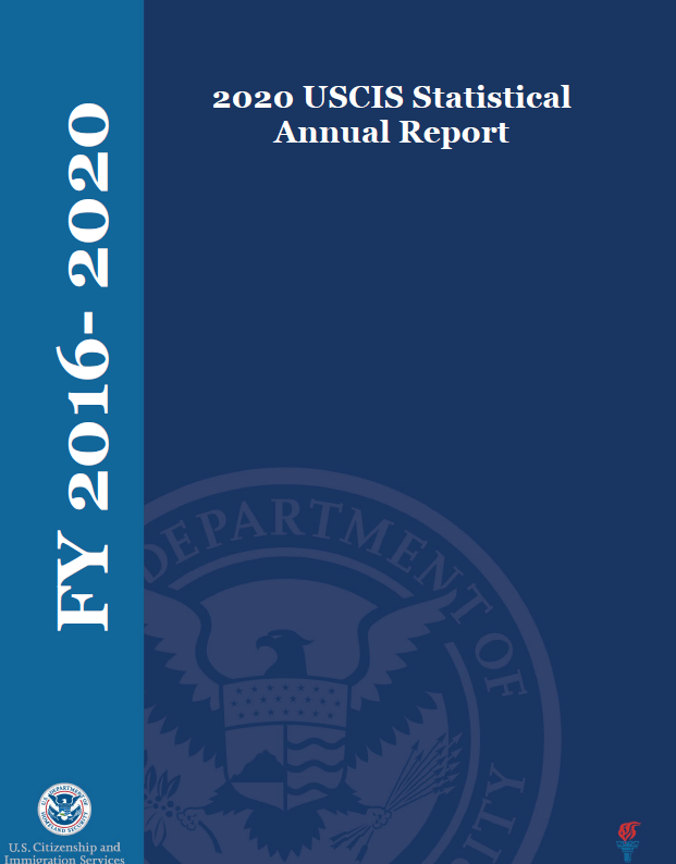 2020美国统计学排名_美国移民局统计年报:2020年美国移民数据回顾