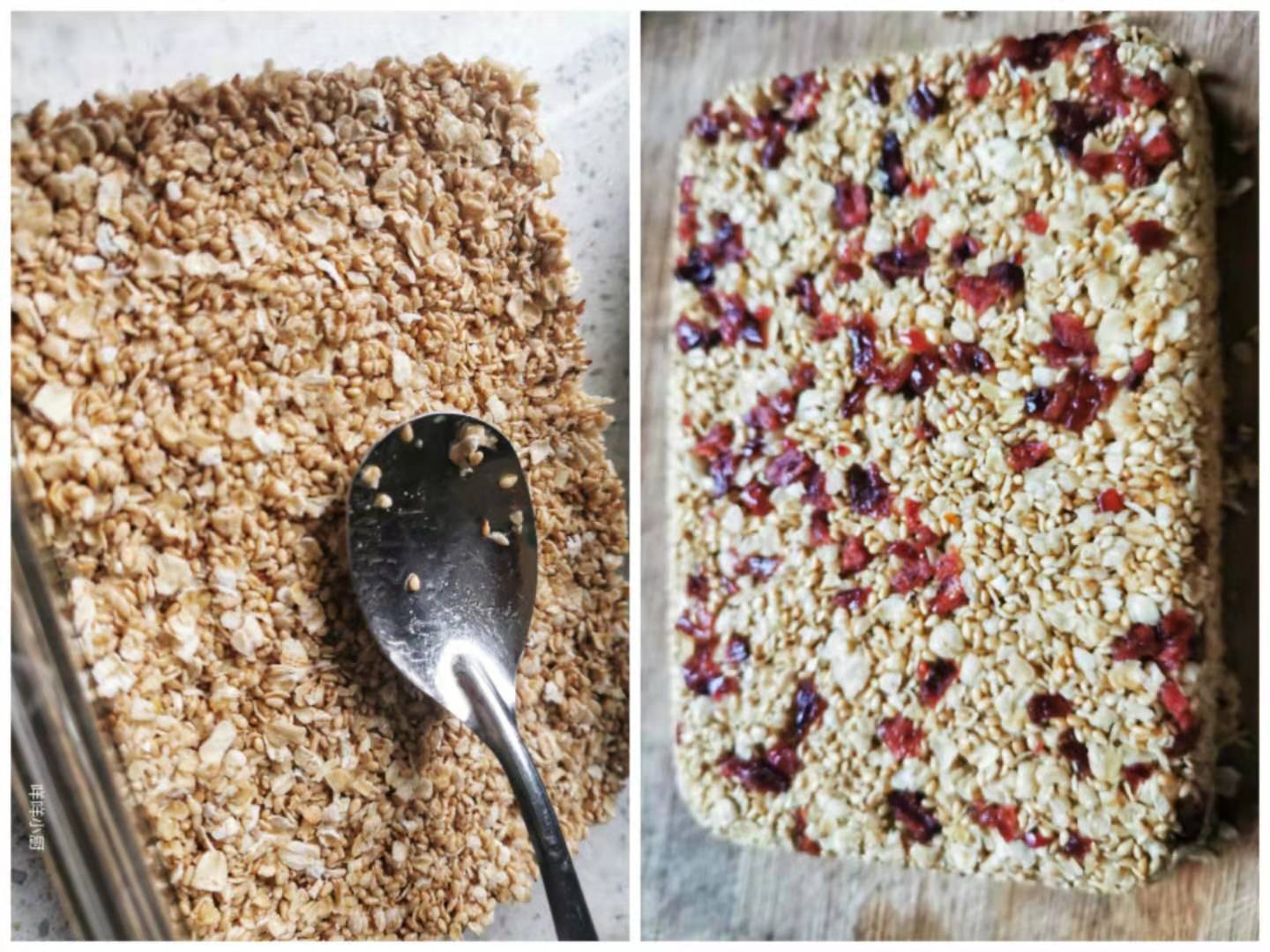 自制甜又脆的燕麦酥,方法简单,低热量高营养,比外面买的好吃_芝麻