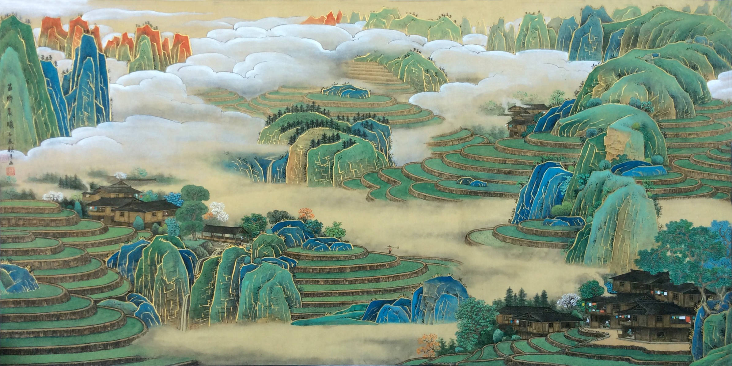 大美中国,紫禁之巅—中国传世艺术名家胡年德献礼故宫600年