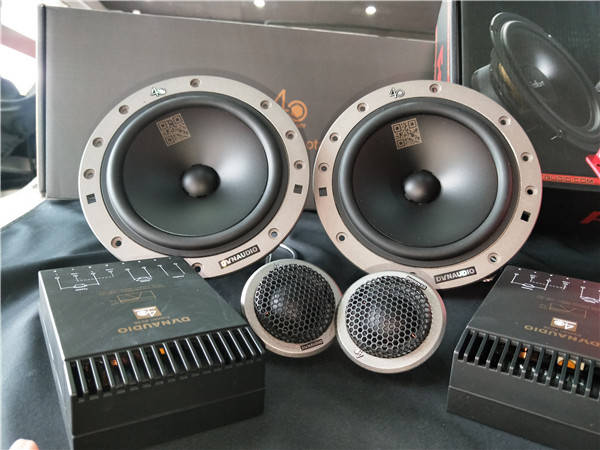 奥迪a6汽车音响升级——丹拿372三分频喇叭