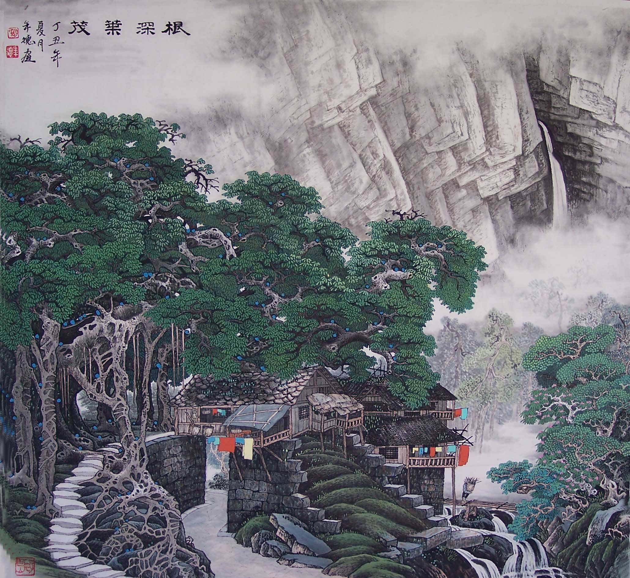 大美中国,紫禁之巅—中国传世艺术名家胡年德献礼故宫600年