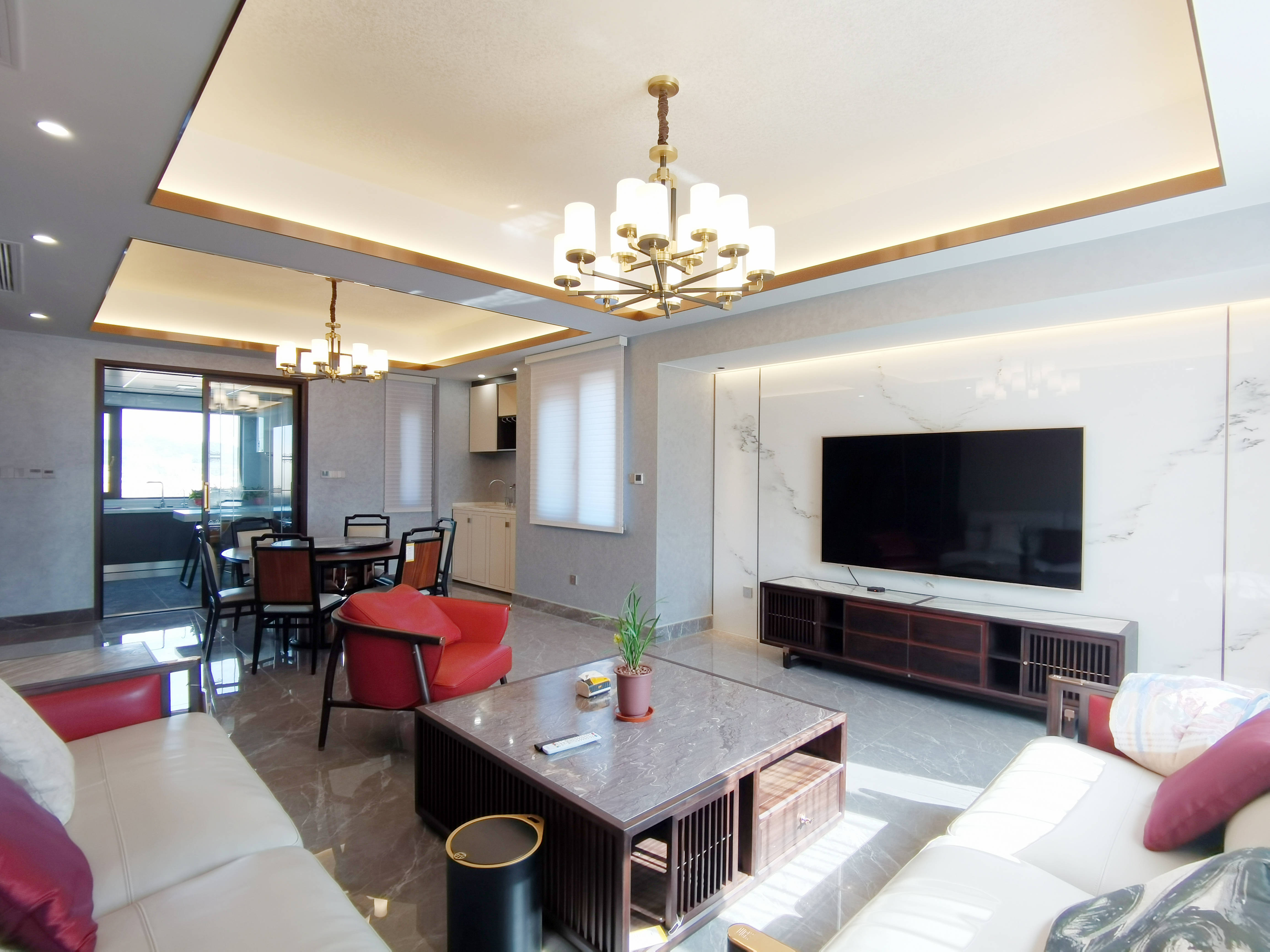 【装修实景】诸暨祥生·西湖公馆-230㎡叠排别墅装修完工实景赏析