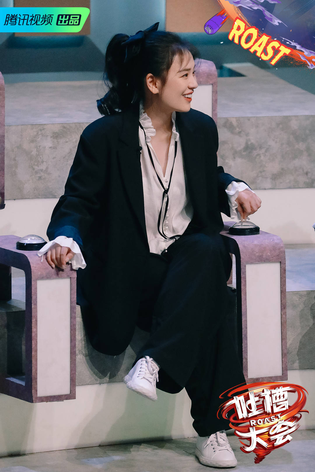 太秃然了马思纯加盟吐槽大会脱口秀首秀模仿张东升