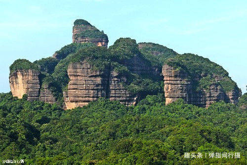 广东“最奇特”的山水风光，山色如霞山形各异，让人浮想联翩