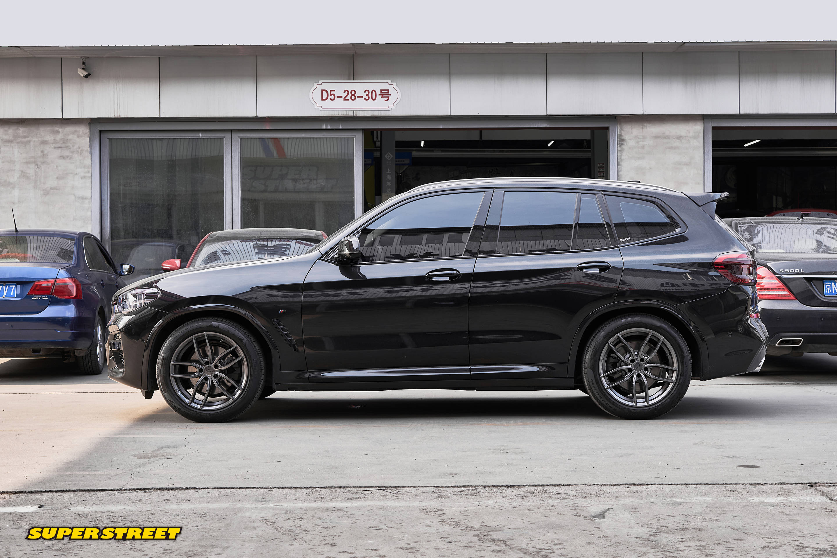 只为城市驾驶宝马x3改装艾巴赫eibach短弹簧