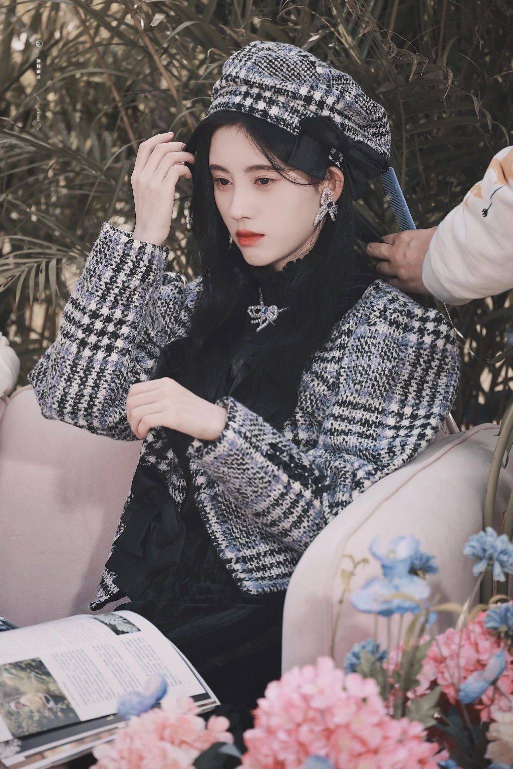 鞠婧祎壁纸三生有幸遇见你愿尽余生皆是你