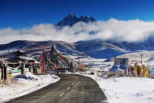 冬天的西藏，才是真正的神的天堂