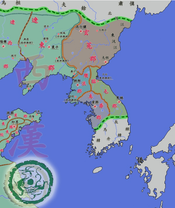 揭秘古代朝鮮和中原關係漢武帝設四郡隋煬帝三伐高麗