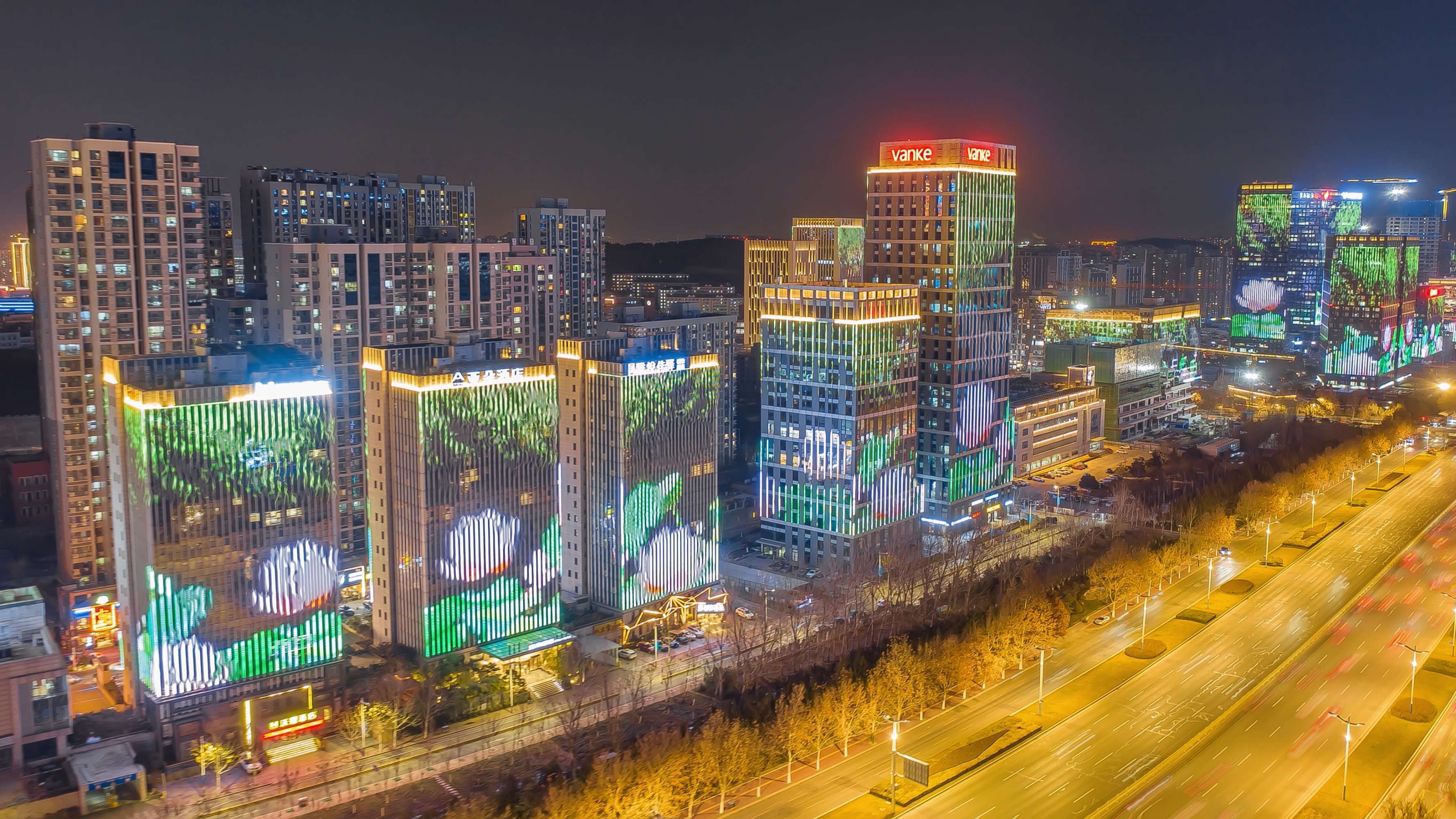 流光溢彩惹人醉,泉城夜景美得不像话! 像画!_济南