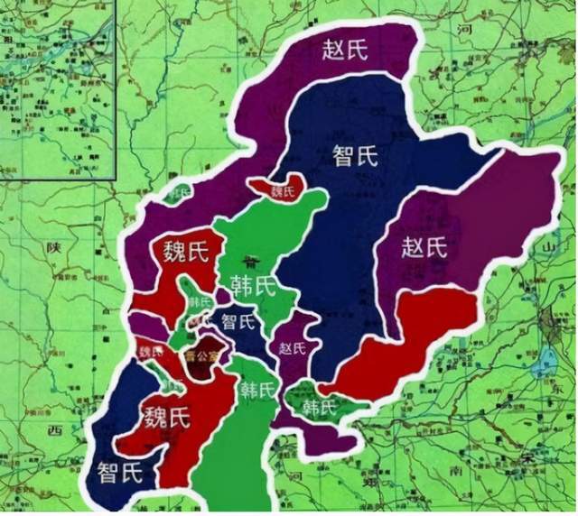 晋平公八年(前550年,栾氏之乱,栾氏被灭族,晋国的十一家六卿世家此时