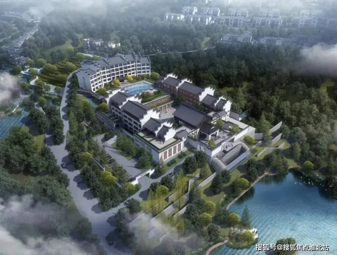 罗家源丨君澜温泉度假酒店效果图把无边山色和