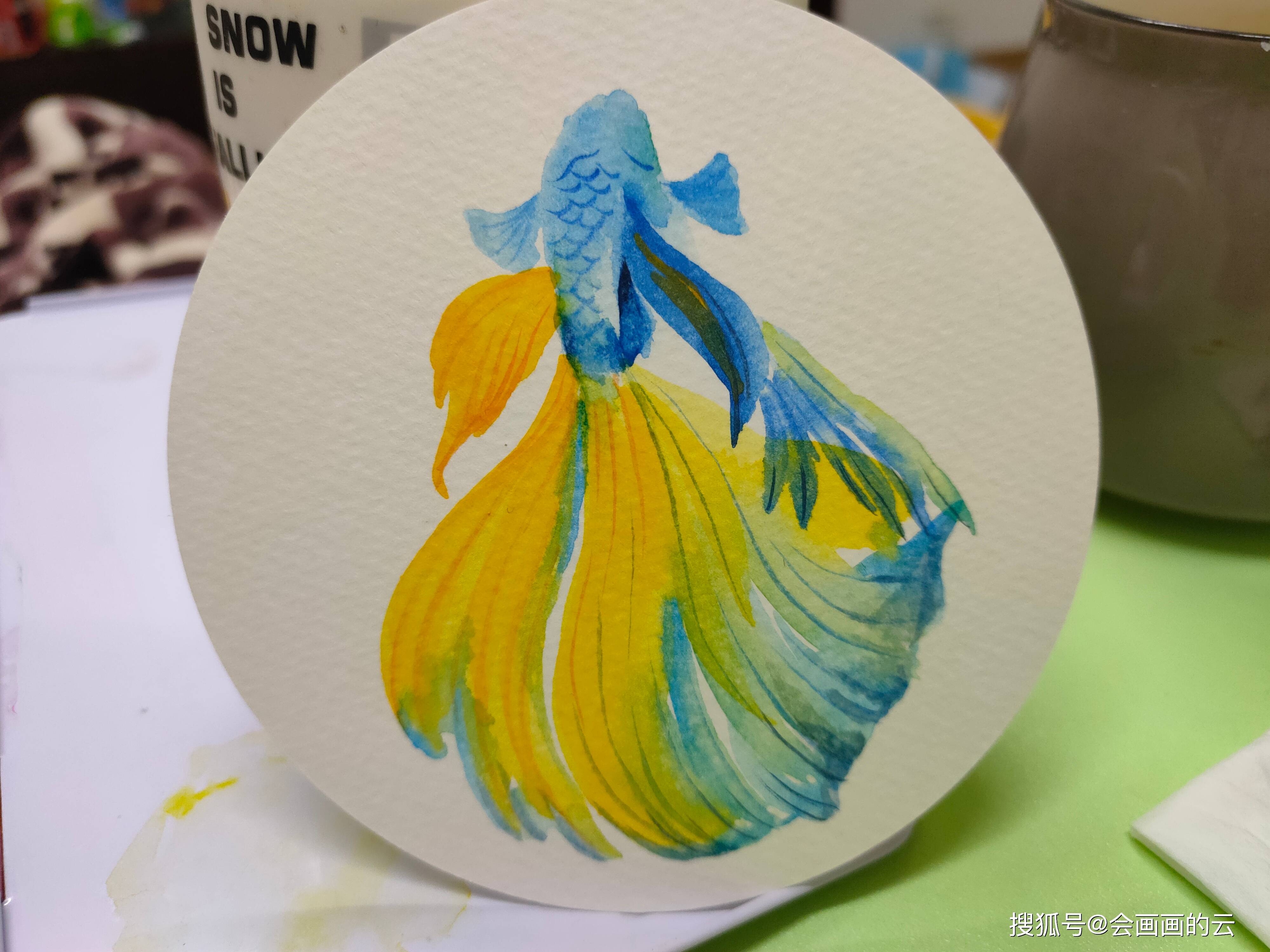 新版 絵画】ネイチャーアート「梅の新芽をついばむウソ」 絵画