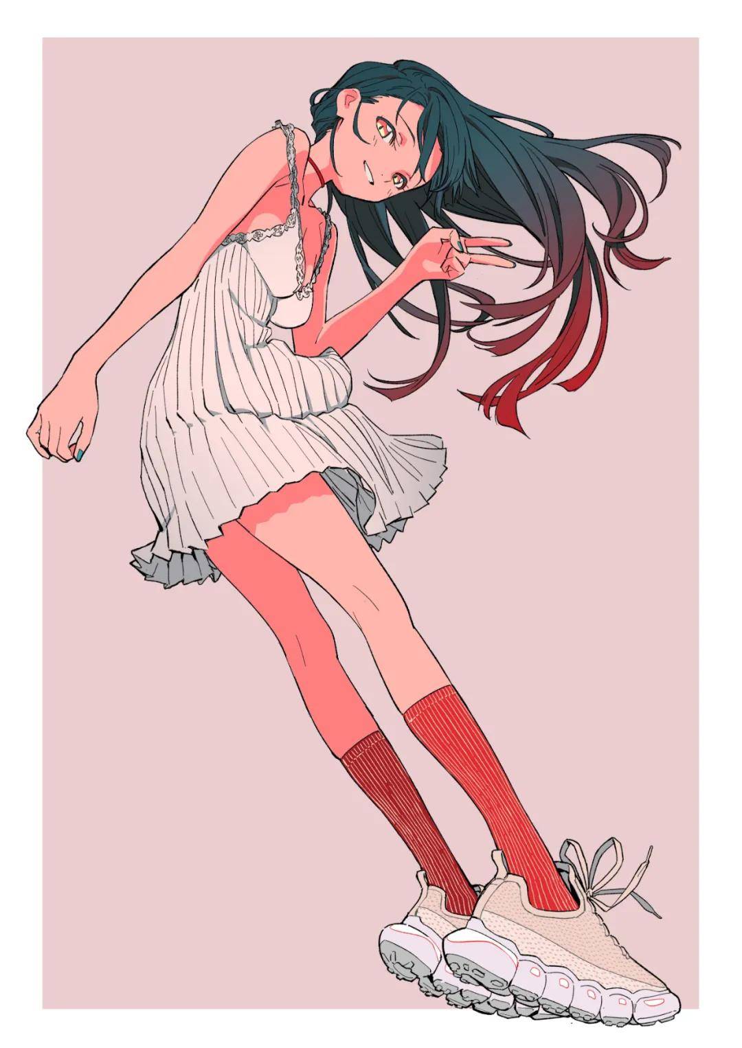 画师tarou2笔下的人物,你喜欢这个画风吗?