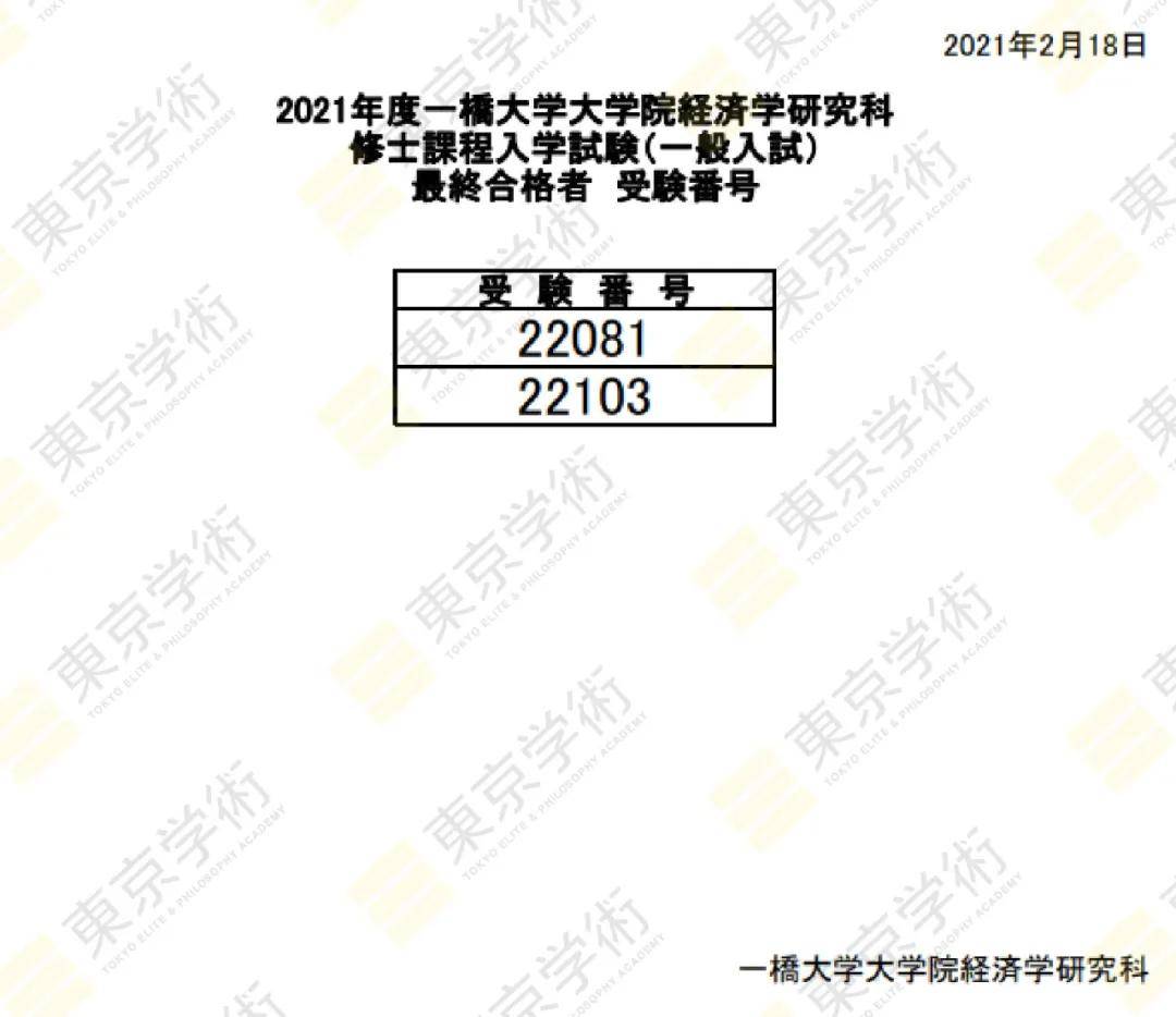 日本读研 再添四枚经济学合格喜报 一桥 名古屋大丰收 变化