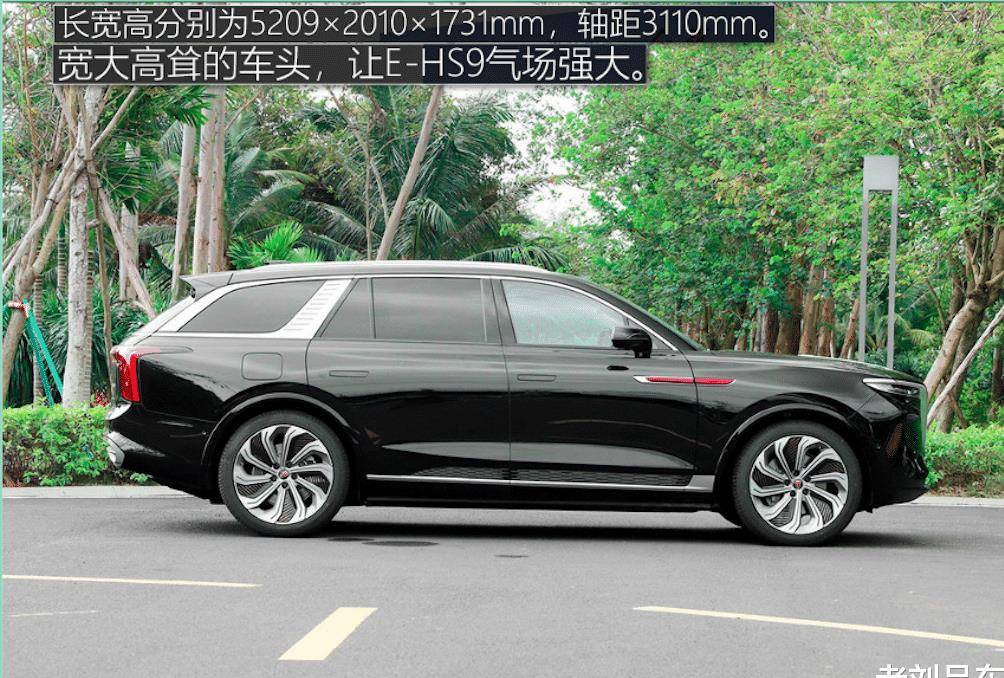 紅旗e-hs9純電動suv,內飾非常豪華,長續航達到了510公里_搜狐汽車