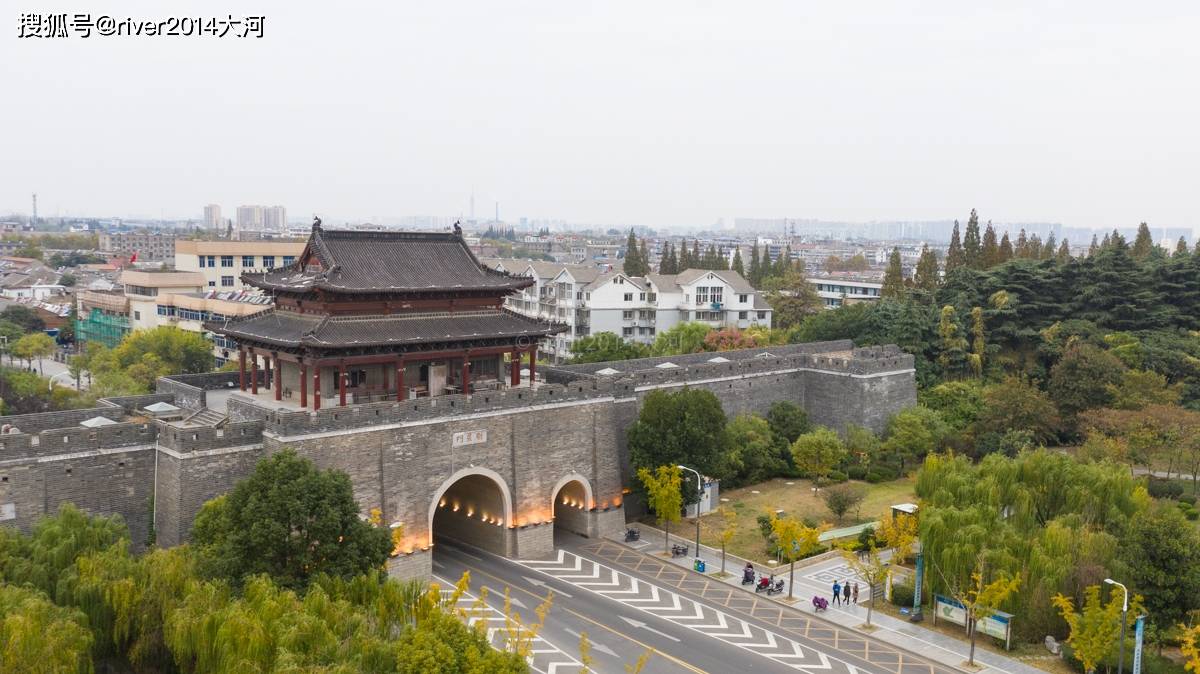 江苏淮安古城墙，曾经三城相连如今只剩下500米