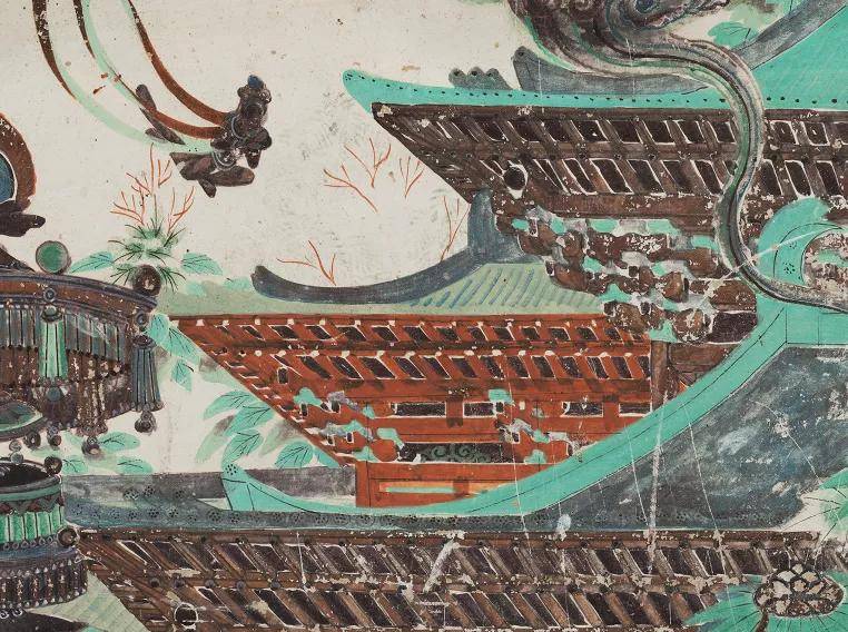 建筑史学刊学术丨孙毅华从敦煌唐代及西夏壁画看两种垂脊头瓦饰的演变