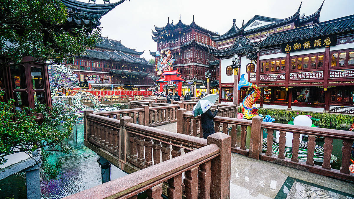 还有一周，上海豫园灯会就要晚上封城收门票，免费观灯时间已不多