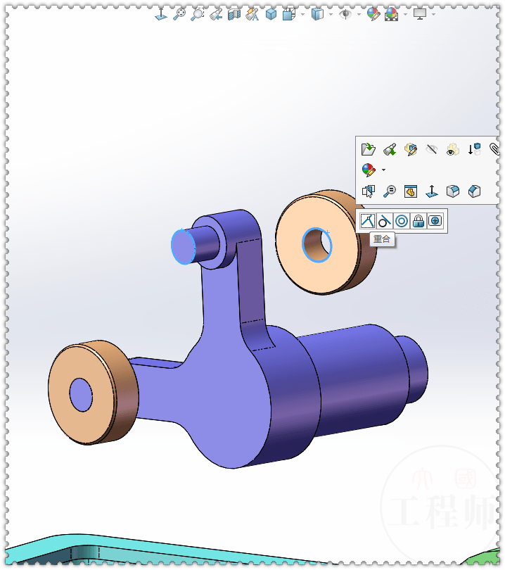 用solidworks裝配一個八邊形線性運動機構_零件