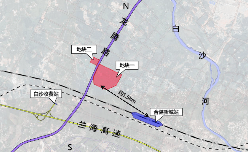 廣西龍港新區高鐵中心城首個小區規劃出爐佔地面積約600畝