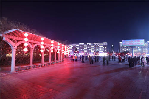 吉林省公主岭市华灯亮起来生活美起来